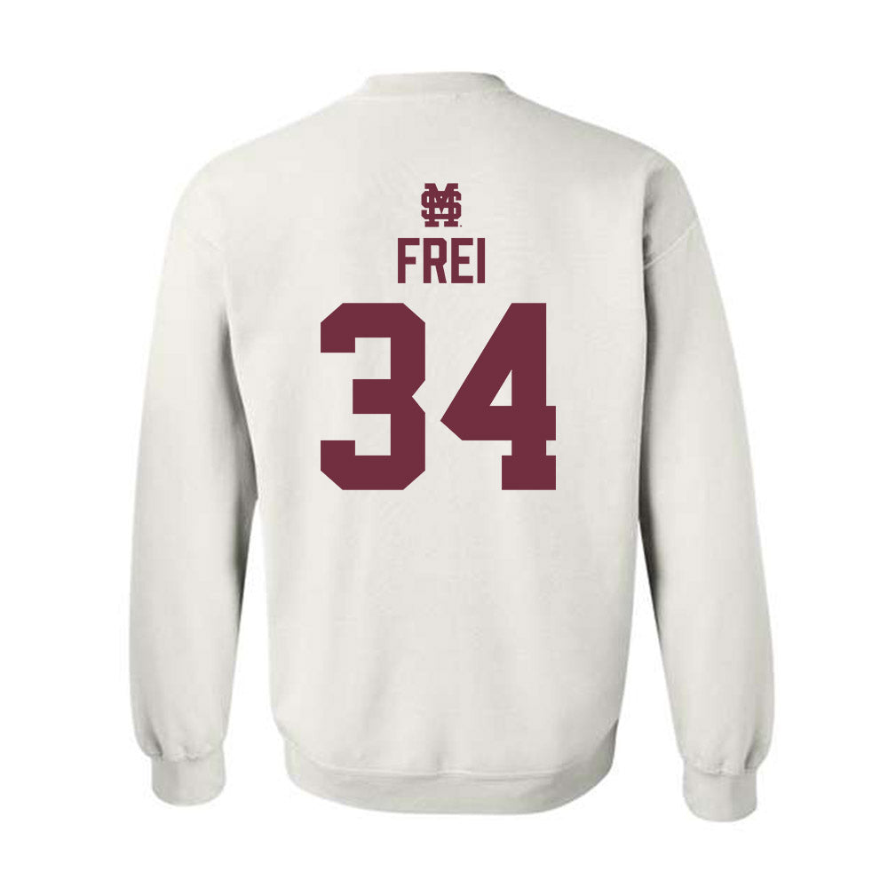 Mississippi State - NCAA Baseball : Gehrig Frei - Classic Shersey Crewneck Sweatshirt-1