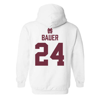 Mississippi State - NCAA Baseball : Jack Bauer - Classic Shersey Hooded Sweatshirt-1
