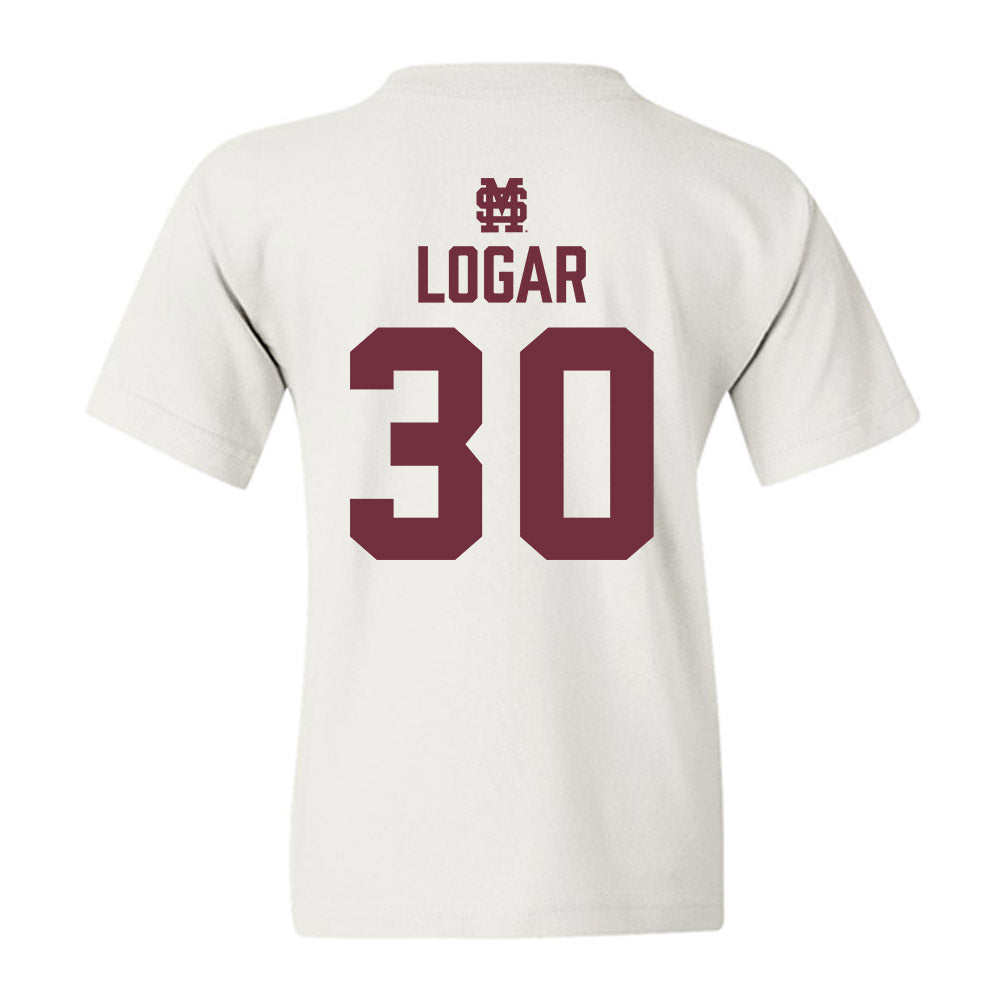 Mississippi State - NCAA Baseball : Jackson Logar - Classic Shersey Youth T-Shirt-1