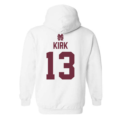 Mississippi State - NCAA Baseball : William Kirk - Classic Shersey Hooded Sweatshirt-1