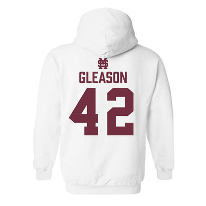Mississippi State - NCAA Baseball : Jack Gleason - Classic Shersey Hooded Sweatshirt-1