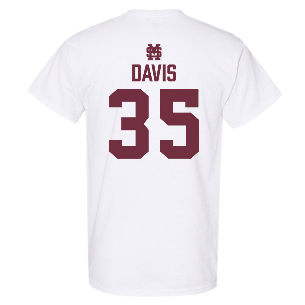 Mississippi State - NCAA Baseball : Ben Davis - Classic Shersey T-Shirt-1