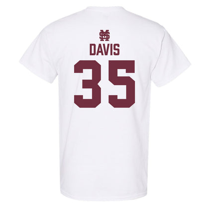 Mississippi State - NCAA Baseball : Ben Davis - Classic Shersey T-Shirt-1