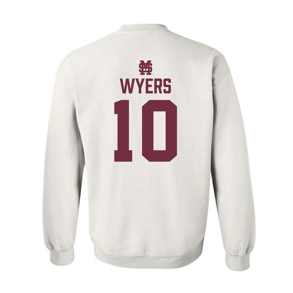 Mississippi State - NCAA Baseball : Drew Wyers - Classic Shersey Crewneck Sweatshirt-1