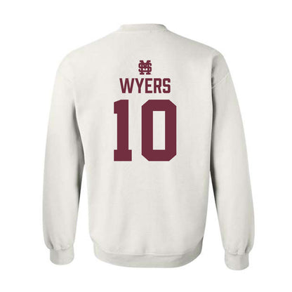 Mississippi State - NCAA Baseball : Drew Wyers - Classic Shersey Crewneck Sweatshirt-1