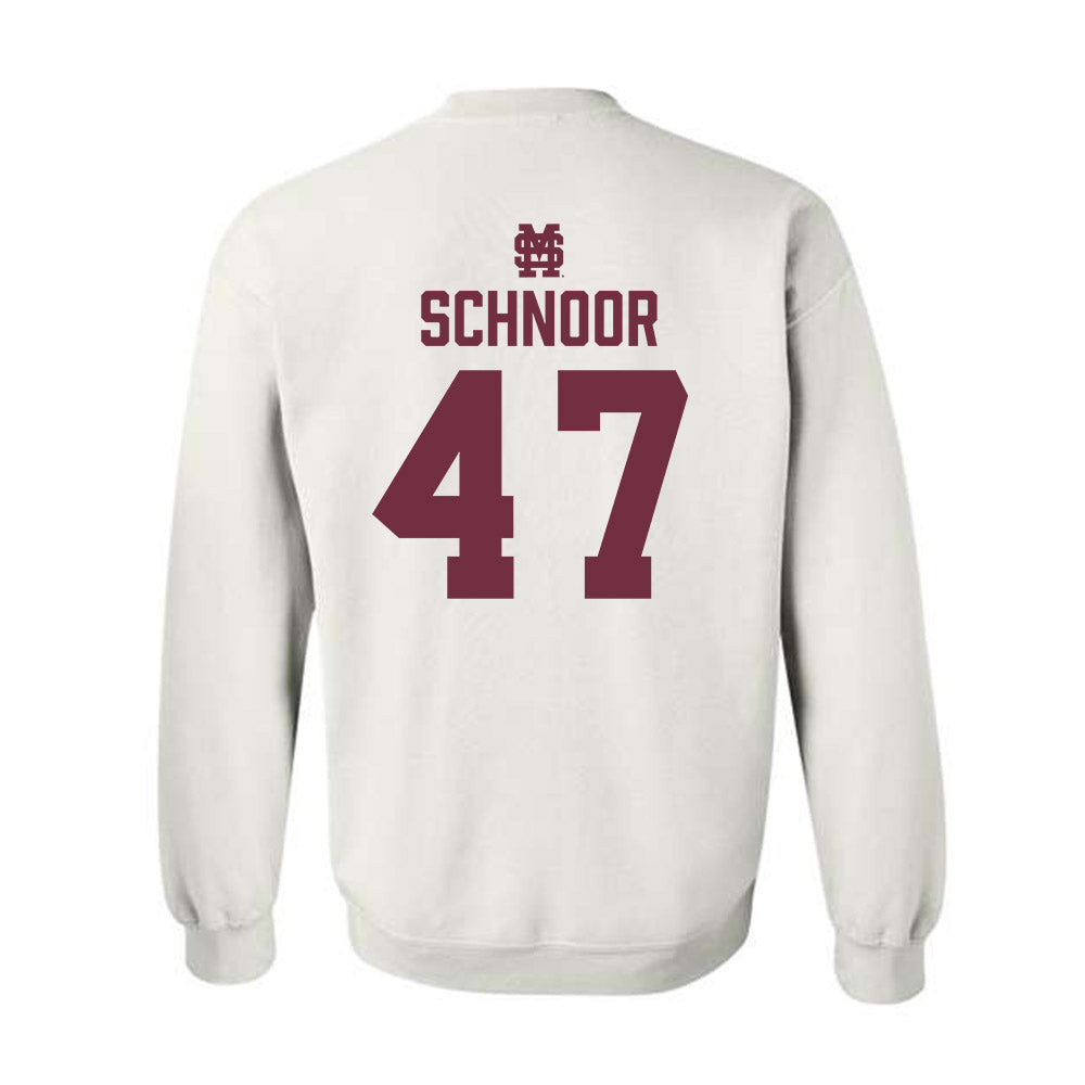 Mississippi State - NCAA Baseball : JT Schnoor - Classic Shersey Crewneck Sweatshirt-1