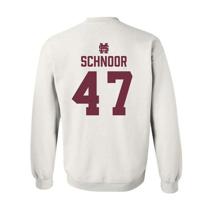 Mississippi State - NCAA Baseball : JT Schnoor - Classic Shersey Crewneck Sweatshirt-1