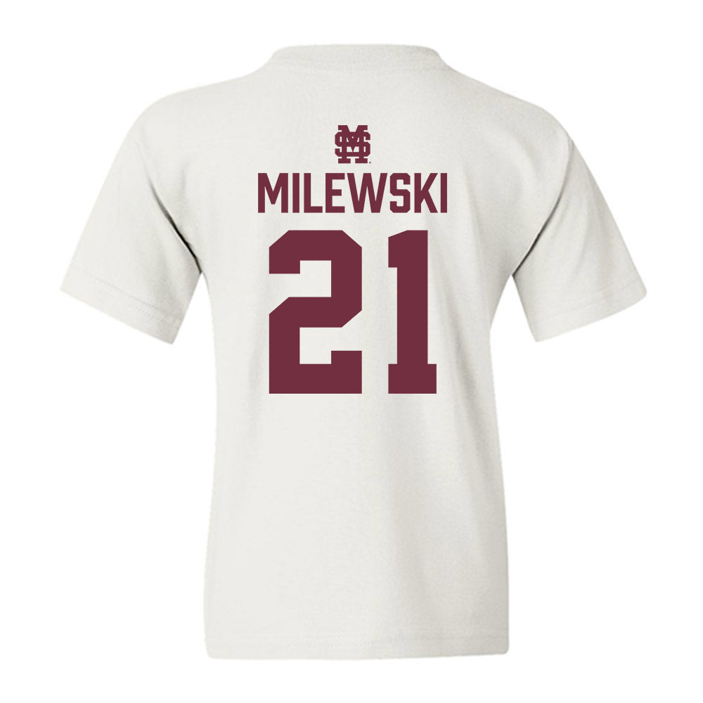 Mississippi State - NCAA Baseball : Kevin Milewski - Classic Shersey Youth T-Shirt-1