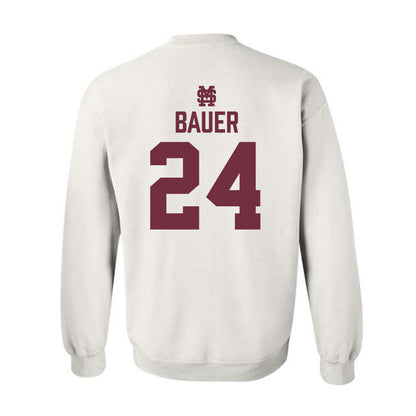 Mississippi State - NCAA Baseball : Jack Bauer - Classic Shersey Crewneck Sweatshirt-1