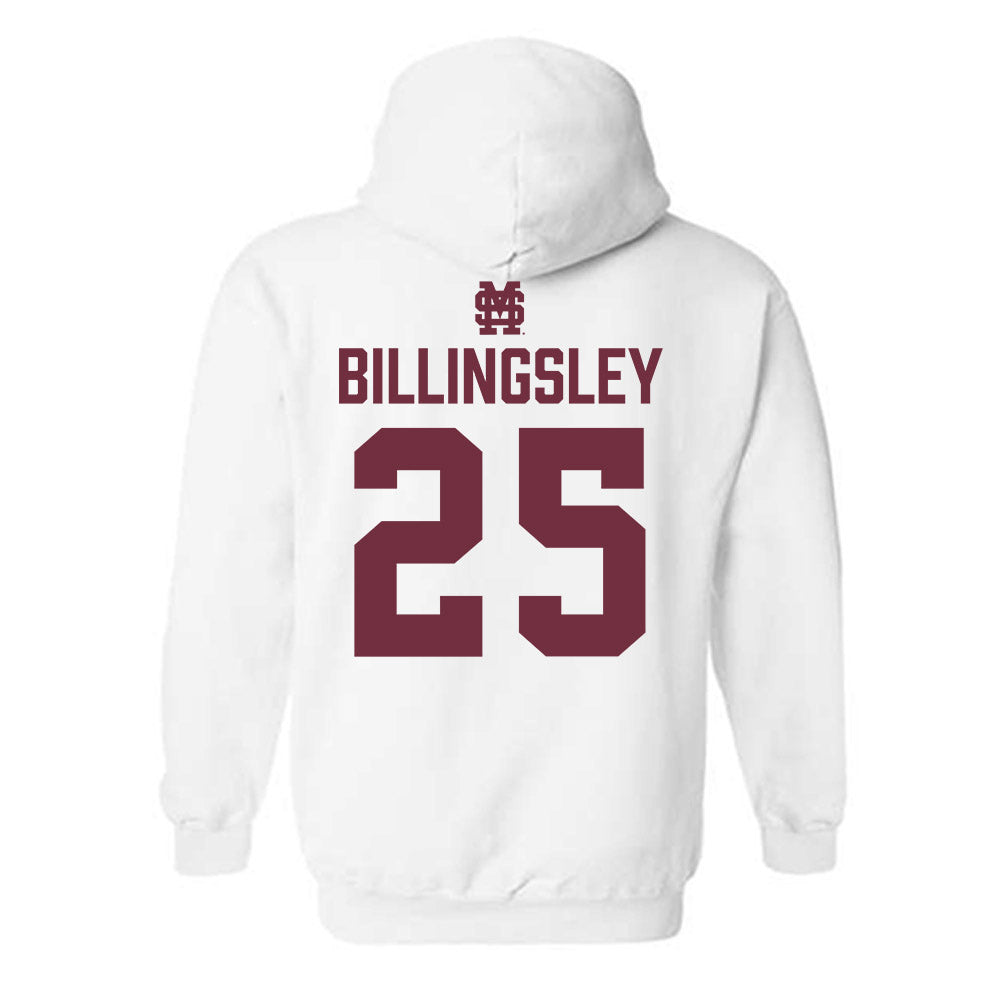 Mississippi State - NCAA Baseball : Chris Billingsley - Classic Shersey Hooded Sweatshirt-1