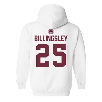 Mississippi State - NCAA Baseball : Chris Billingsley - Classic Shersey Hooded Sweatshirt-1