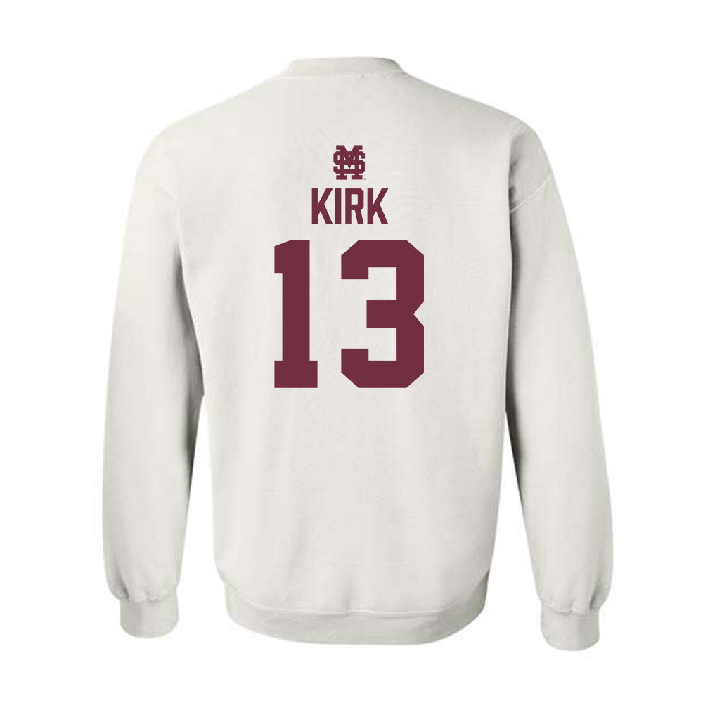Mississippi State - NCAA Baseball : William Kirk - Classic Shersey Crewneck Sweatshirt-1