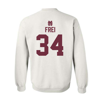 Mississippi State - NCAA Baseball : Gehrig Frei - Classic Shersey Crewneck Sweatshirt-1
