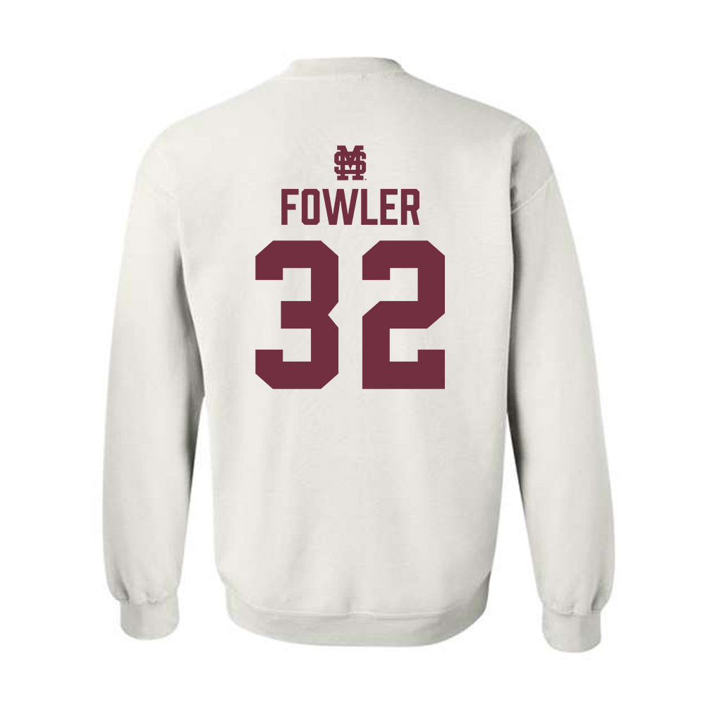 Mississippi State - NCAA Baseball : Peyton Fowler - Classic Shersey Crewneck Sweatshirt-1