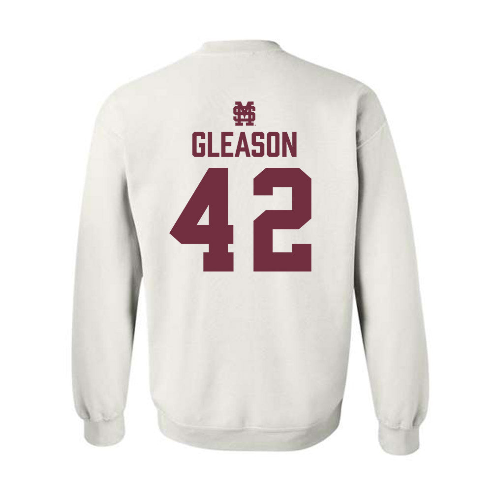 Mississippi State - NCAA Baseball : Jack Gleason - Classic Shersey Crewneck Sweatshirt-1