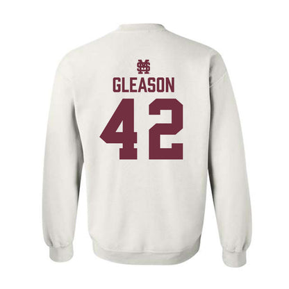 Mississippi State - NCAA Baseball : Jack Gleason - Classic Shersey Crewneck Sweatshirt-1