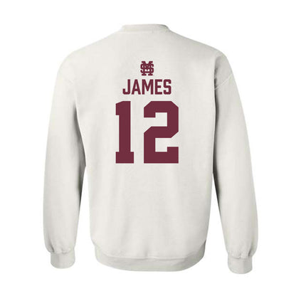 Mississippi State - NCAA Baseball : Chone James - Classic Shersey Crewneck Sweatshirt-1