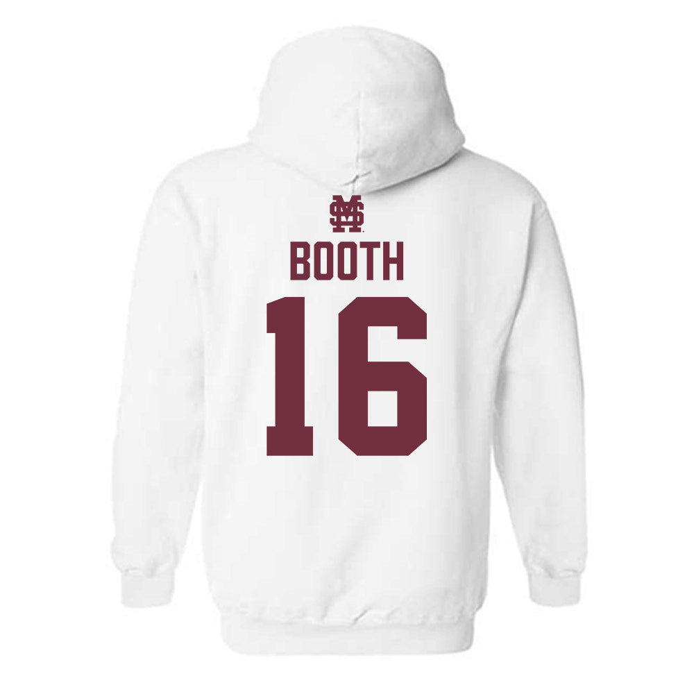 Mississippi State - NCAA Baseball : Braden Booth - Classic Shersey Hooded Sweatshirt-1
