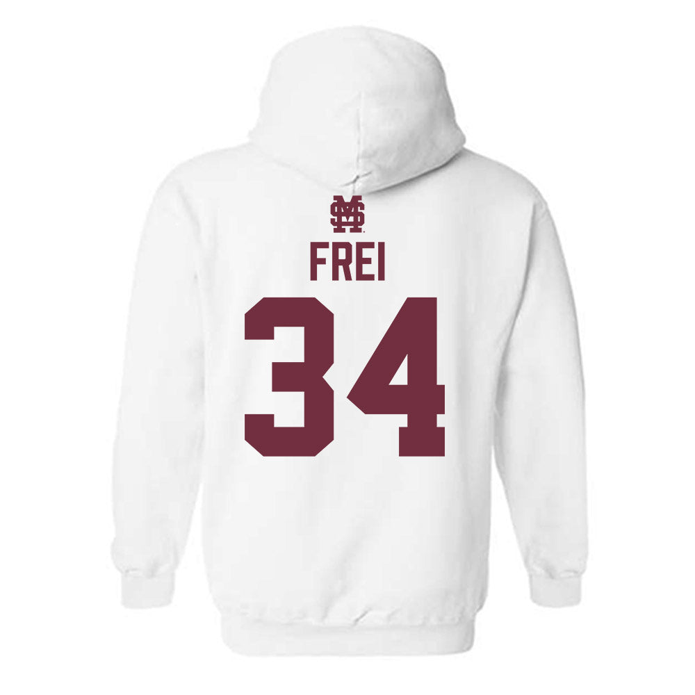 Mississippi State - NCAA Baseball : Gehrig Frei - Classic Shersey Hooded Sweatshirt-1