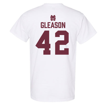 Mississippi State - NCAA Baseball : Jack Gleason - Classic Shersey T-Shirt-1