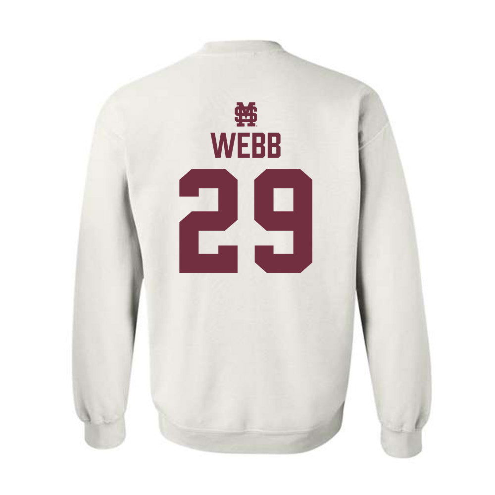 Mississippi State - NCAA Baseball : Maddox Webb - Classic Shersey Crewneck Sweatshirt-1