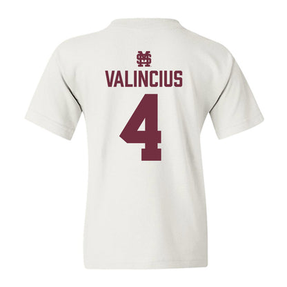 Mississippi State - NCAA Baseball : Tomas Valincius - Classic Shersey Youth T-Shirt-1
