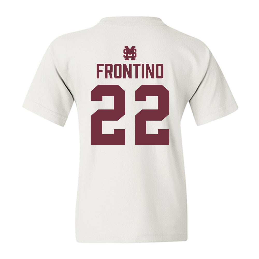 Mississippi State - NCAA Baseball : Nicholas Frontino - Classic Shersey Youth T-Shirt-1