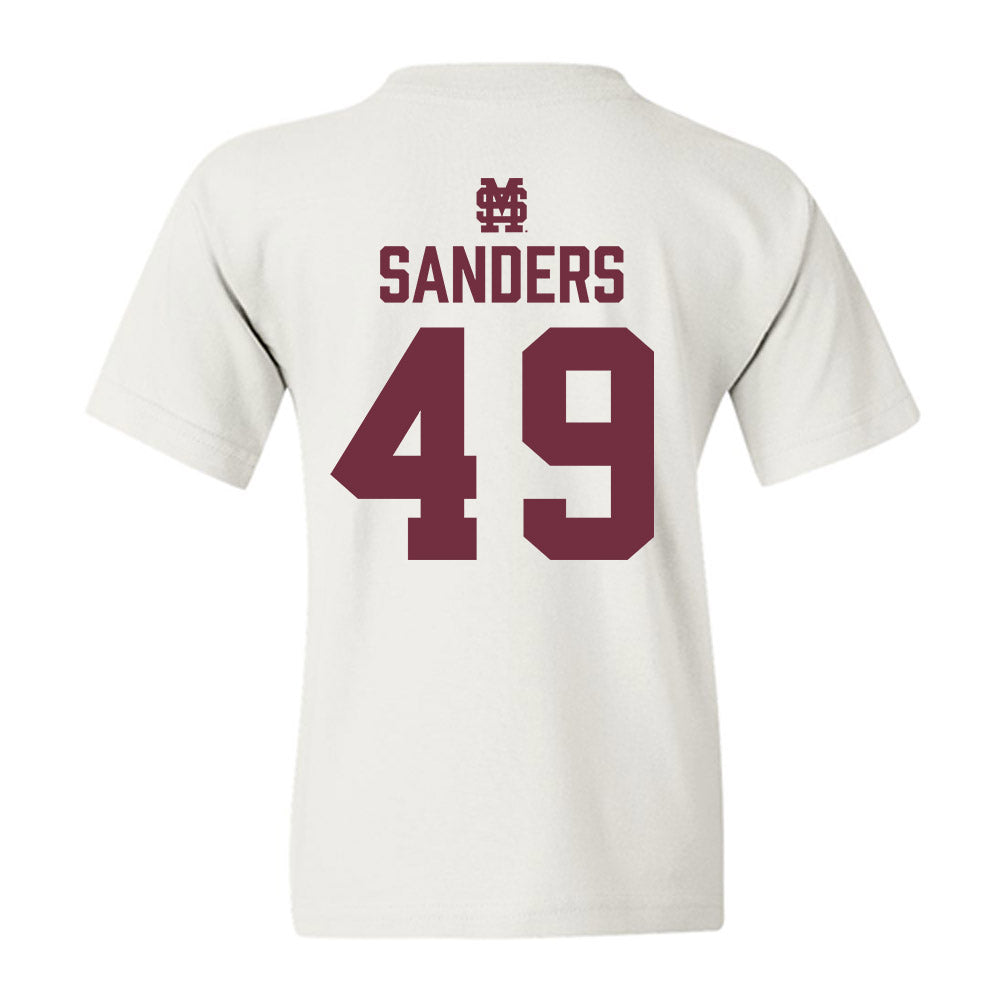 Mississippi State - NCAA Baseball : Gatlin Sanders - Classic Shersey Youth T-Shirt-1