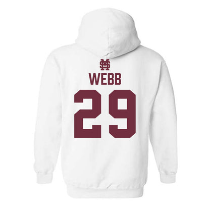 Mississippi State - NCAA Baseball : Maddox Webb - Classic Shersey Hooded Sweatshirt-1