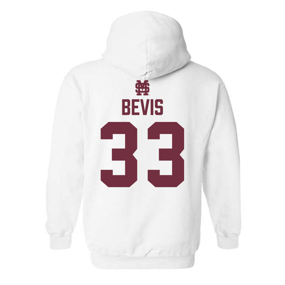 Mississippi State - NCAA Baseball : Blake Bevis - Classic Shersey Hooded Sweatshirt-1