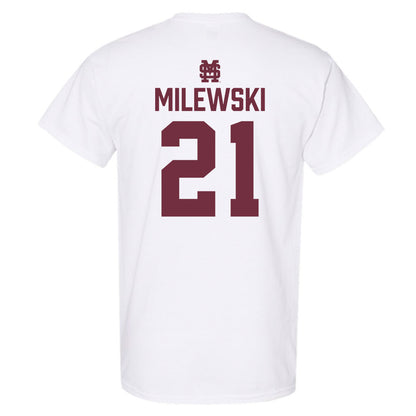 Mississippi State - NCAA Baseball : Kevin Milewski - Classic Shersey T-Shirt-1