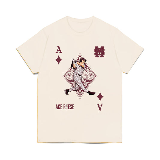 Mississippi State - NCAA Baseball : Ace Reese - Collage Comfort Colors T-Shirt-0