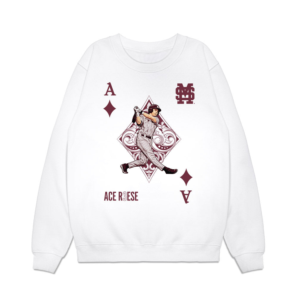 Mississippi State - NCAA Baseball : Ace Reese - Collage Premium Crewneck Sweatshirt-0