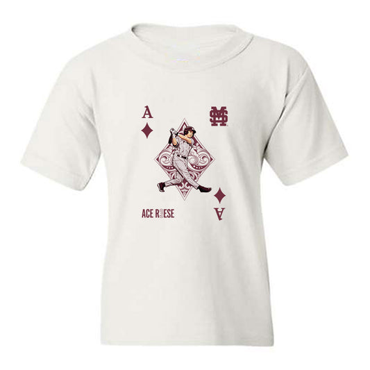 Mississippi State - NCAA Baseball : Ace Reese - Collage Youth T-Shirt-0