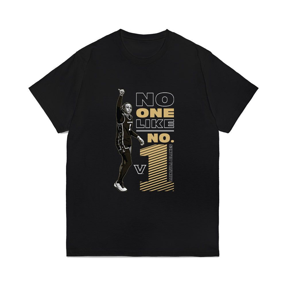 Vanderbilt - NCAA Womens Basketball : Mikayla Blakes - Graphic Comfort Colors T-Shirt-0