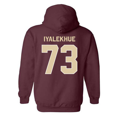 Boston College - NCAA Football : Lawrence Iyalekhue - Classic Shersey Hooded Sweatshirt-1