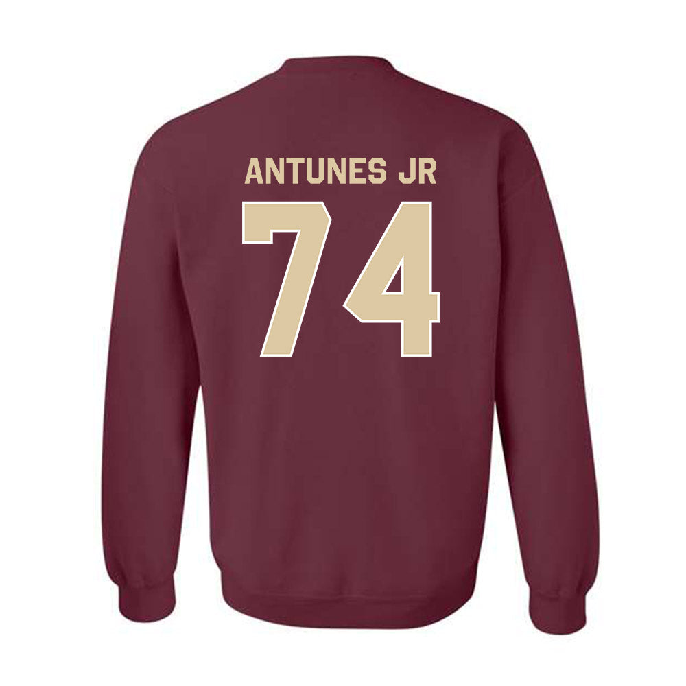 Boston College - NCAA Football : Marcelino Antunes Jr - Classic Shersey Crewneck Sweatshirt-1