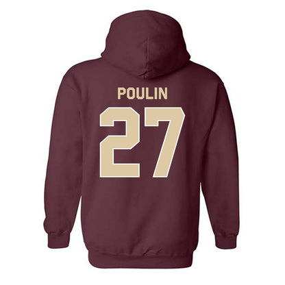 Boston College - NCAA Women's Soccer : Lydia Poulin - Classic Shersey Hooded Sweatshirt-1