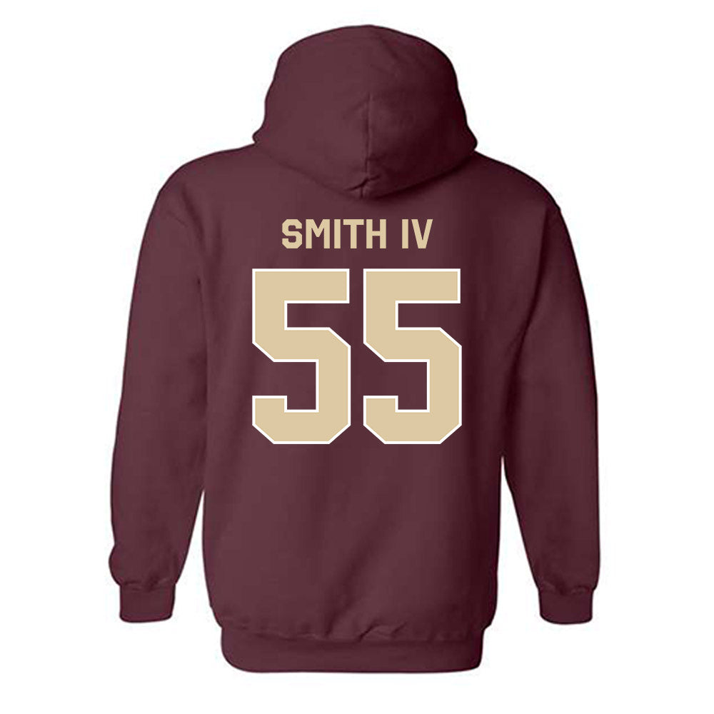 Boston College - NCAA Football : Robert Smith IV - Classic Shersey Hooded Sweatshirt-1