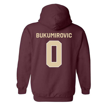 Boston College - NCAA Men's Basketball : Andrija Bukumirovic - Classic Shersey Hooded Sweatshirt-1