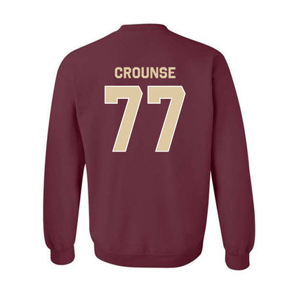 Boston College - NCAA Football : Michael Crounse - Classic Shersey Crewneck Sweatshirt-1