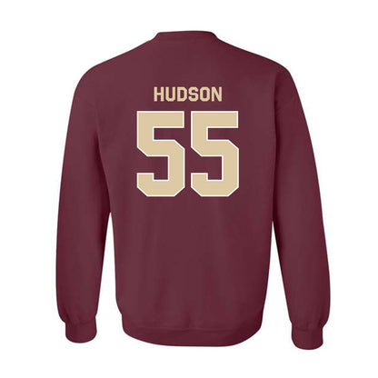 Boston College - NCAA Football : Christian Hudson - Classic Shersey Crewneck Sweatshirt-1