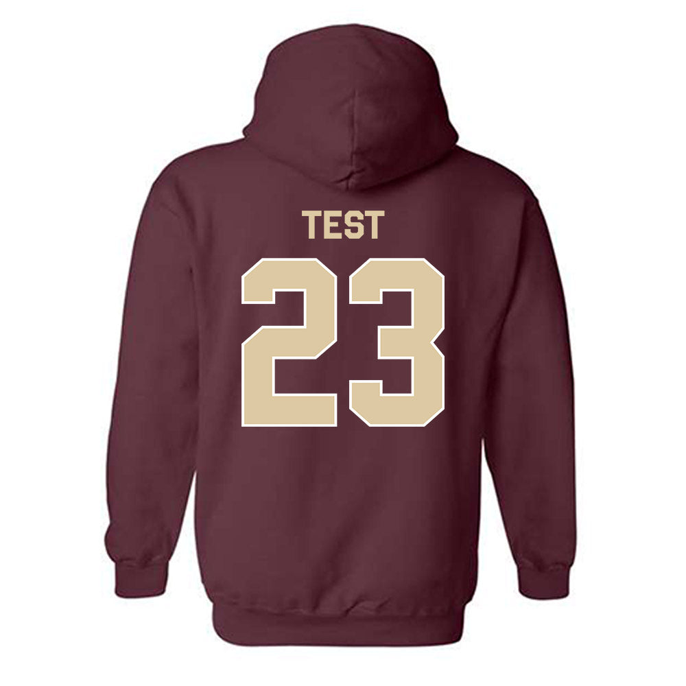 Boston College - NCAA Cheerleading : AT Test - Classic Shersey Hooded Sweatshirt-1