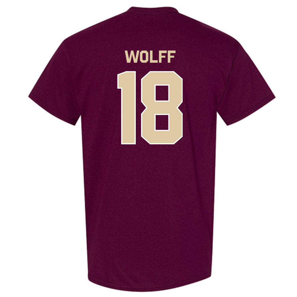 Boston College - NCAA Baseball : Kyle Wolff - Classic Shersey T-Shirt-1