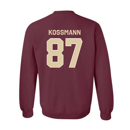 Boston College - NCAA Football : Cameron Kossmann - Classic Shersey Crewneck Sweatshirt-1