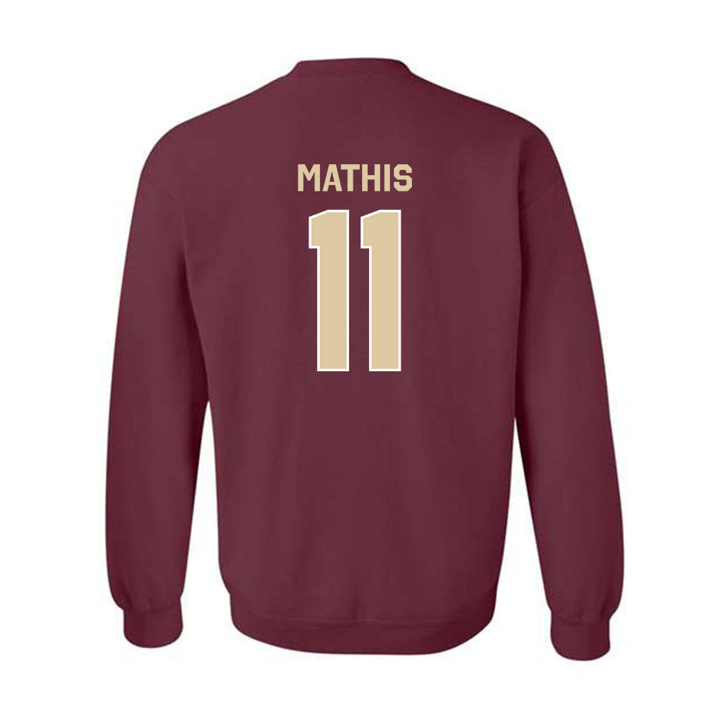 Boston College - NCAA Women's Soccer : Sadie Mathis - Classic Shersey Crewneck Sweatshirt-1