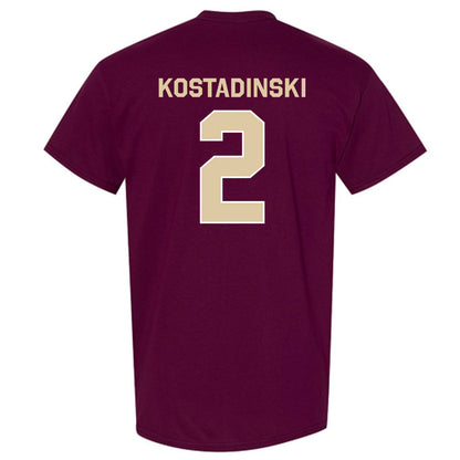 Boston College - NCAA Men's Ice Hockey : Kristian Kostadinski - Classic Shersey T-Shirt-1