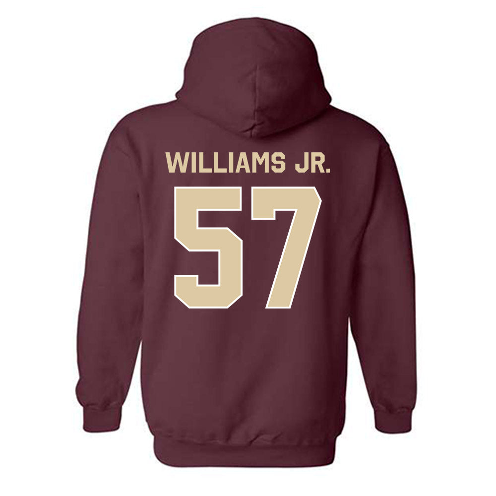 Boston College - NCAA Football : Denzil Williams Jr. - Classic Shersey Hooded Sweatshirt-1