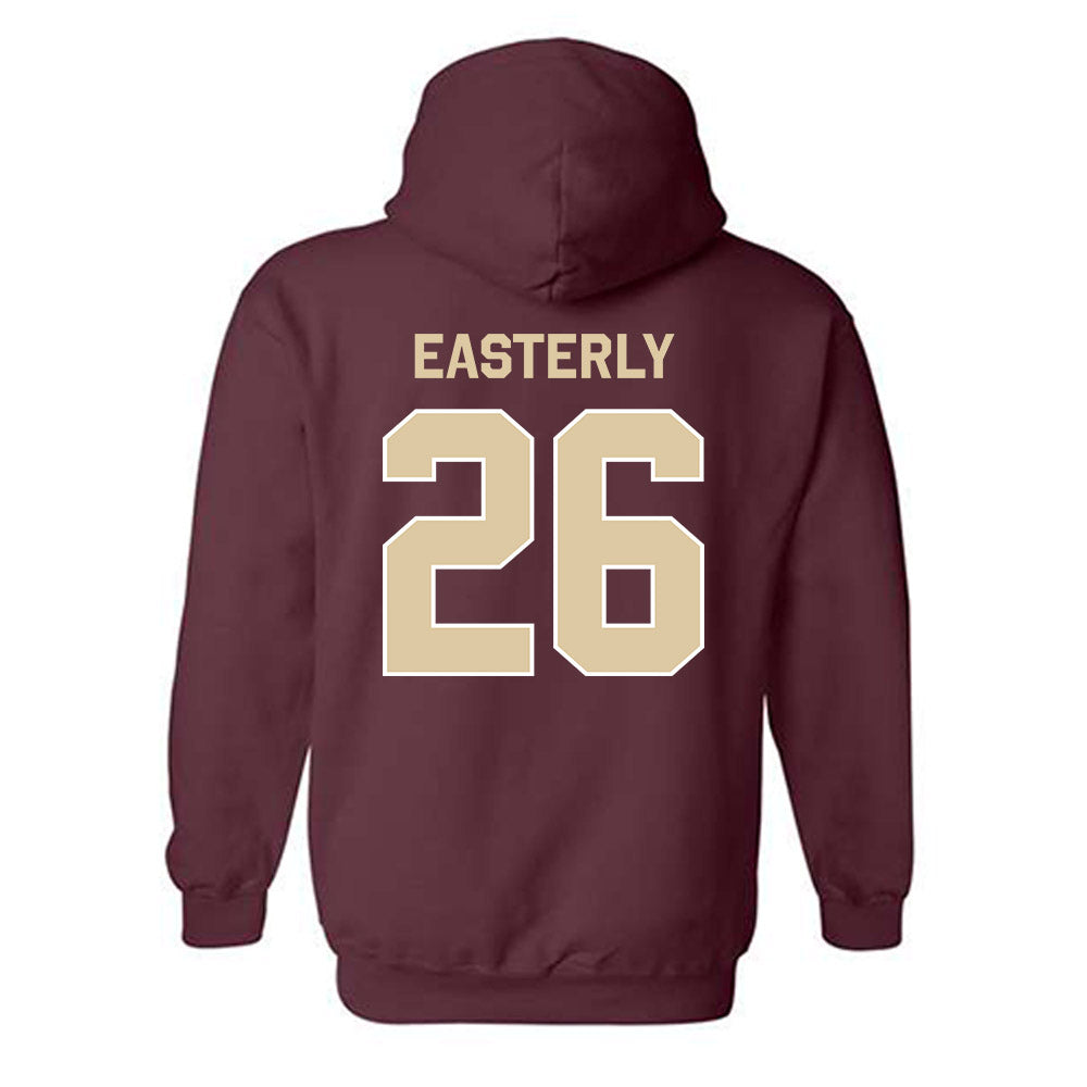 Boston College - NCAA Women's Soccer : Emmy Easterly - Classic Shersey Hooded Sweatshirt-1