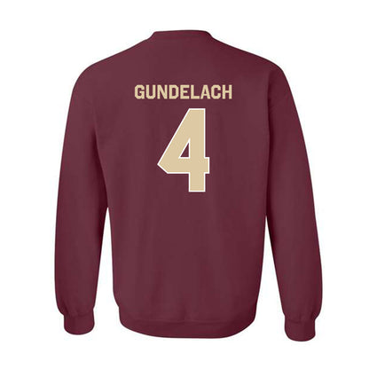 Boston College - NCAA Men's Soccer : Moritz Gundelach - Classic Shersey Crewneck Sweatshirt-1